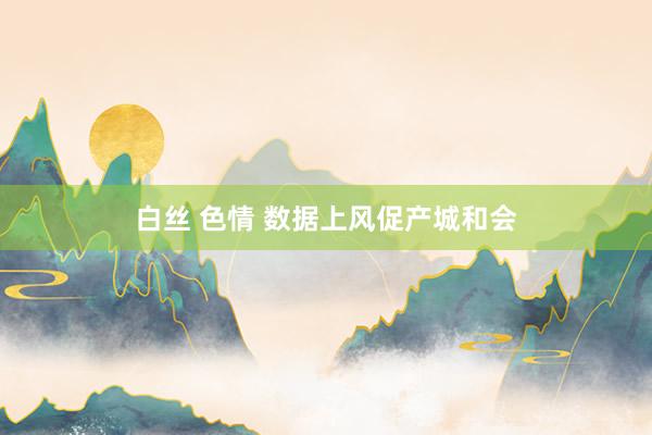 白丝 色情 数据上风促产城和会